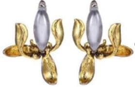 Серьги из серебра 925 с прочим