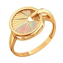 Кольцо из золота 585 без вставки