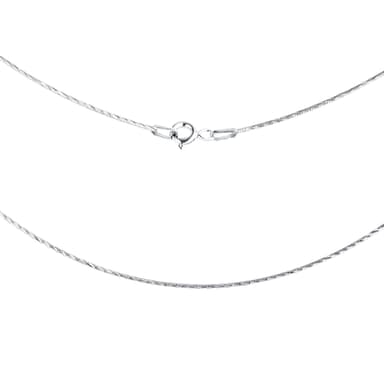 Цепь полновесная из серебра 925 без вставки