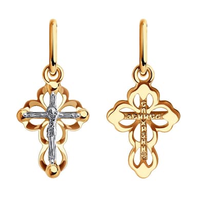 Подвеска из золота 585 без вставки