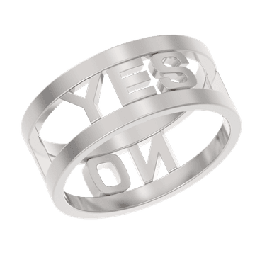 Кольцо из серебра 925 без вставки