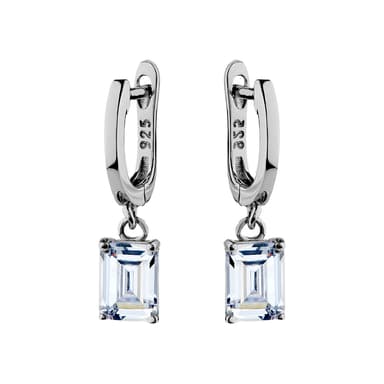 Серьги из серебра 925 с кубическим цирконием