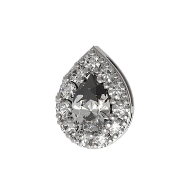 Подвеска из серебра 925 с фианитами