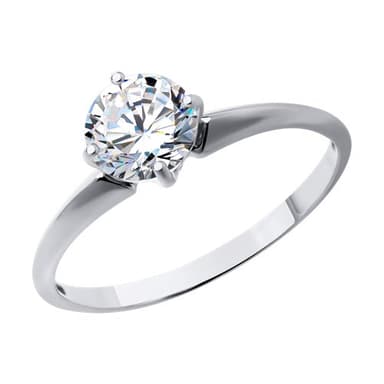 Кольцо из золота 585 с фианит