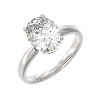 Кольцо из серебра 925 с фианит