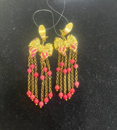 Серьги из серебра 925 с кварцем