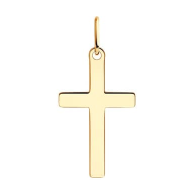 Подвеска из золота 585 без вставки