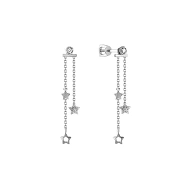 Серьги из золота 585 с бриллиантами