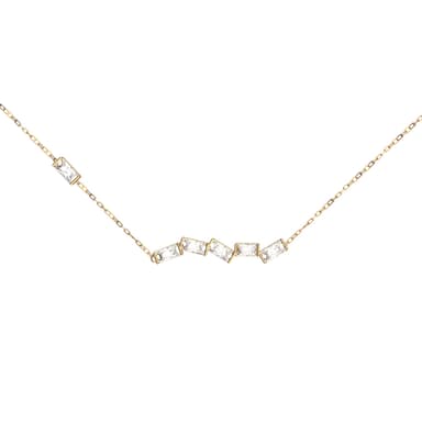 Колье из золота 585 с фианит