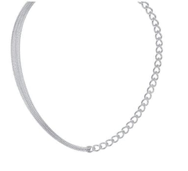 Колье из серебра 925 без вставки