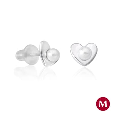 Серьги из серебра 925 с жемчугом