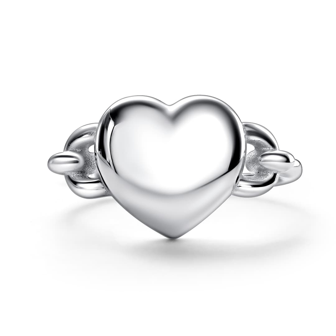 Кольцо из серебра 925 без вставки