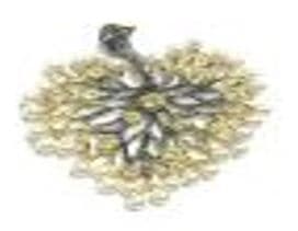 Подвеска из серебра 925 с жемчугом