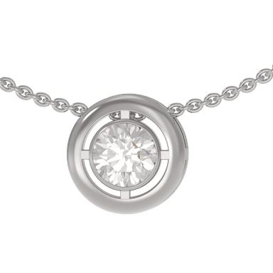 Подвеска из серебра 925 с фианитами