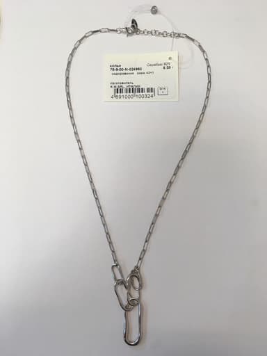 Колье из серебра 925 без вставки