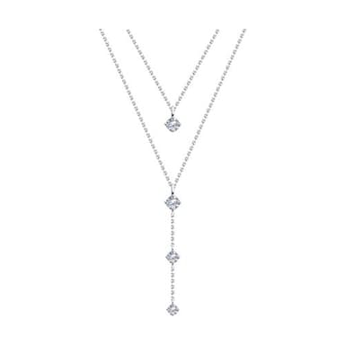 Колье из золота 585 с фианит