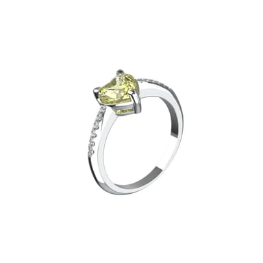 Кольцо из серебра 925 с кубическим цирконием