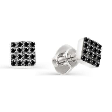 Серьги из золота 585 с бриллиантами