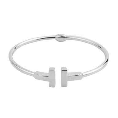 Браслет декоративный из серебра без вставки