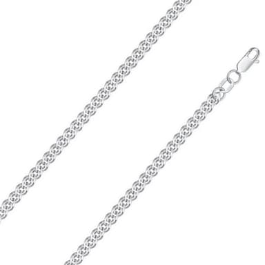 Браслет полновесный из серебра без вставки