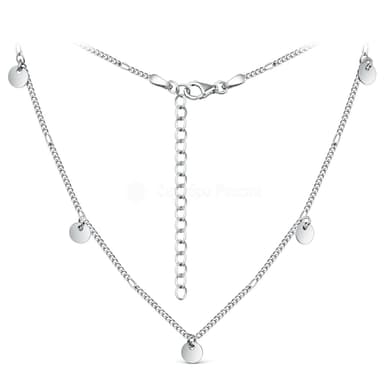 Колье из серебра 925 без вставки