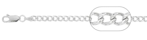 Колье из серебра без вставки