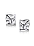 Серьги из серебра 925 без вставки