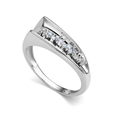 Кольцо из золота 585 с бриллиантом