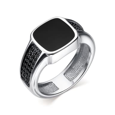 Кольцо из серебра 925 с эмалью