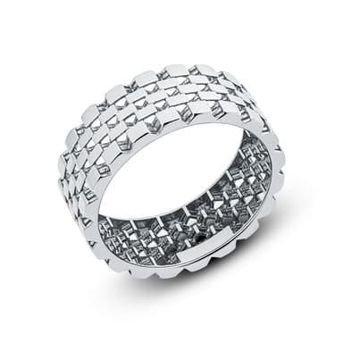 Кольцо из серебра 925 без вставки