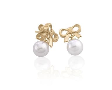 Серьги из серебра 925 с жемчугом