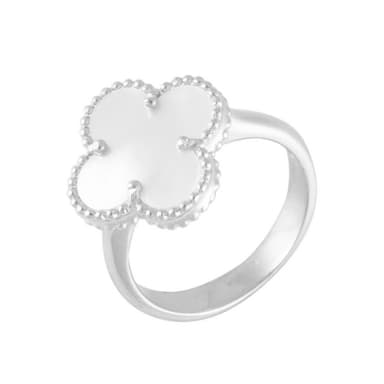 Кольцо из серебра 925 с перламутром