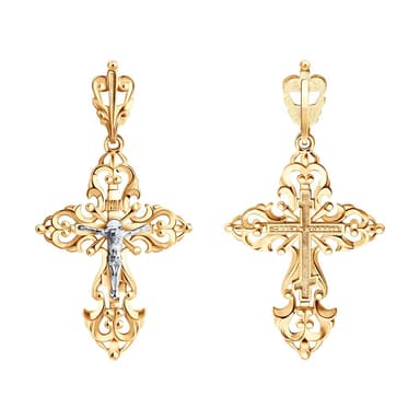 Подвеска из золота 585 без вставки