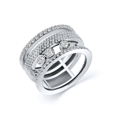 Кольцо из золота 585 с бриллиантом