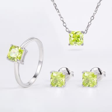 Серьги из серебра 925 с кубическим цирконием