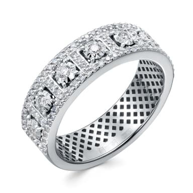 Кольцо из золота 585 с бриллиантом