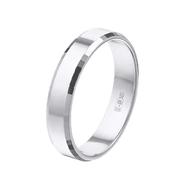 Кольцо обручальное из золота 585 без вставки