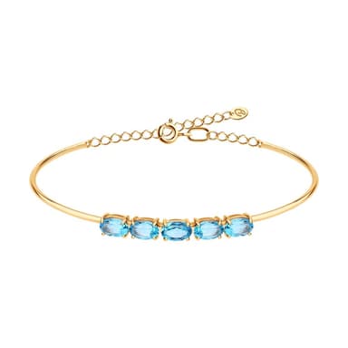 Браслет из Золота 585 с топазами