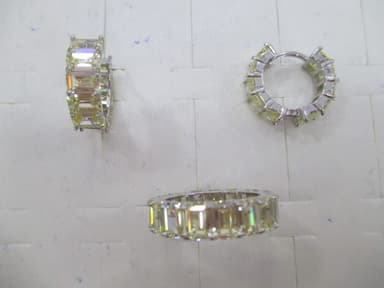 Серьги из серебра 925 с кубическим цирконием