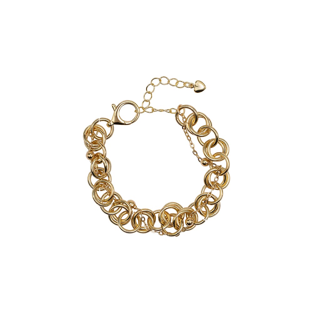 Браслет декоративный из стали без вставки