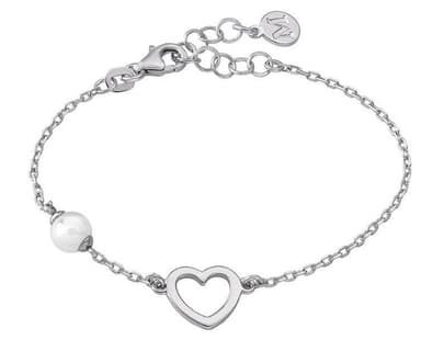 Браслет декоративный из серебра 925 с жемчугом