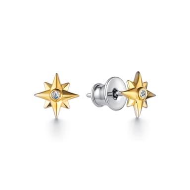 Серьги из серебра 925 с кристаллами swarovski