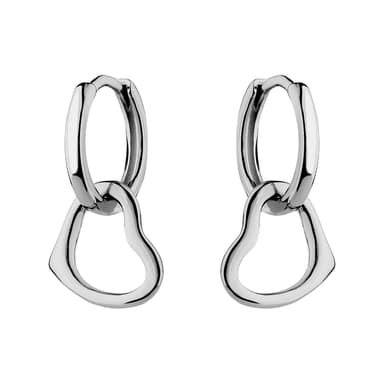 Серьги из серебра 925 с  без вставки