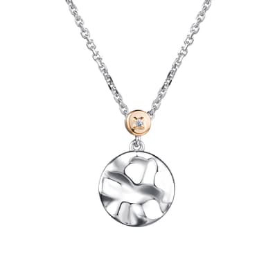 Колье из серебра 925 с бриллиантами