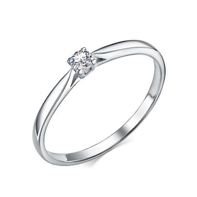 Кольцо из золота 585 с бриллиантами