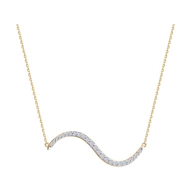 Колье из Золота 585 с фианитами