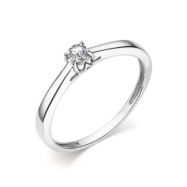 Кольцо из золота 585 с бриллиантами