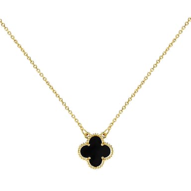 Колье из золота 585 с агатами