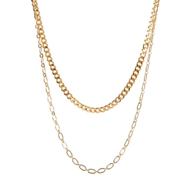 Колье из бижутерного сплава без вставки