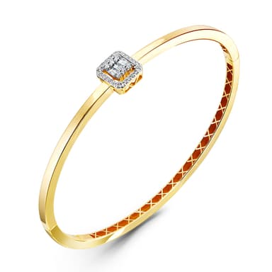 Браслет из золота 585 с бриллиантом